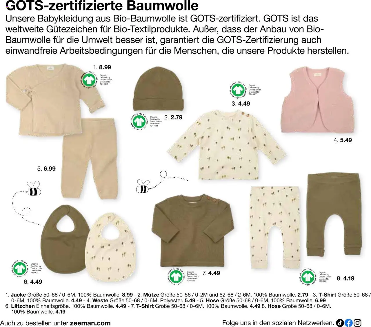 Zeeman Babyprospekt - Seite 6 - gültig ab 18.07.2025