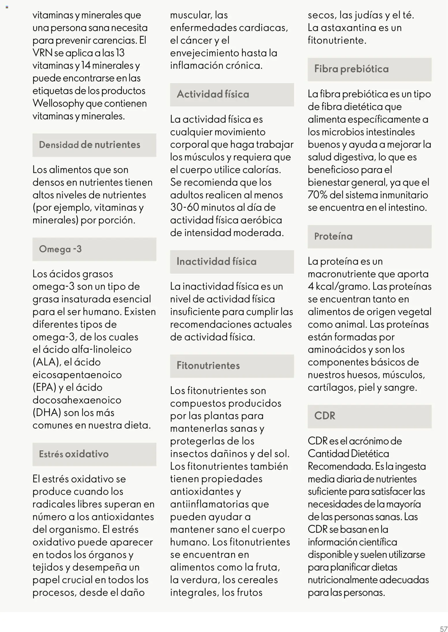 Oriflame - Guía Wellosophy - Página de 57 - Válido desde 01/11/2023