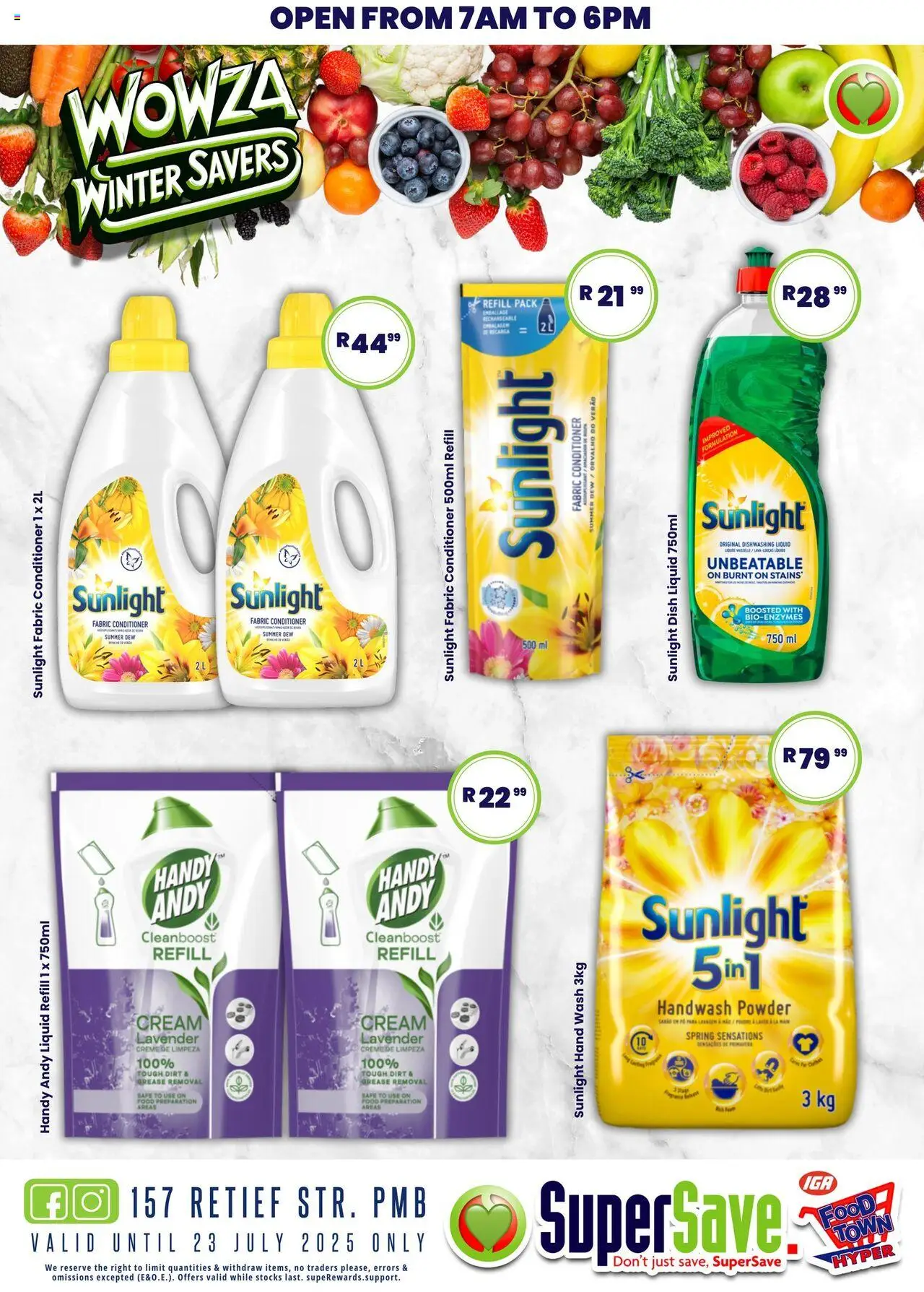 Super Save Specials - page 56- valid from 18/07/2025