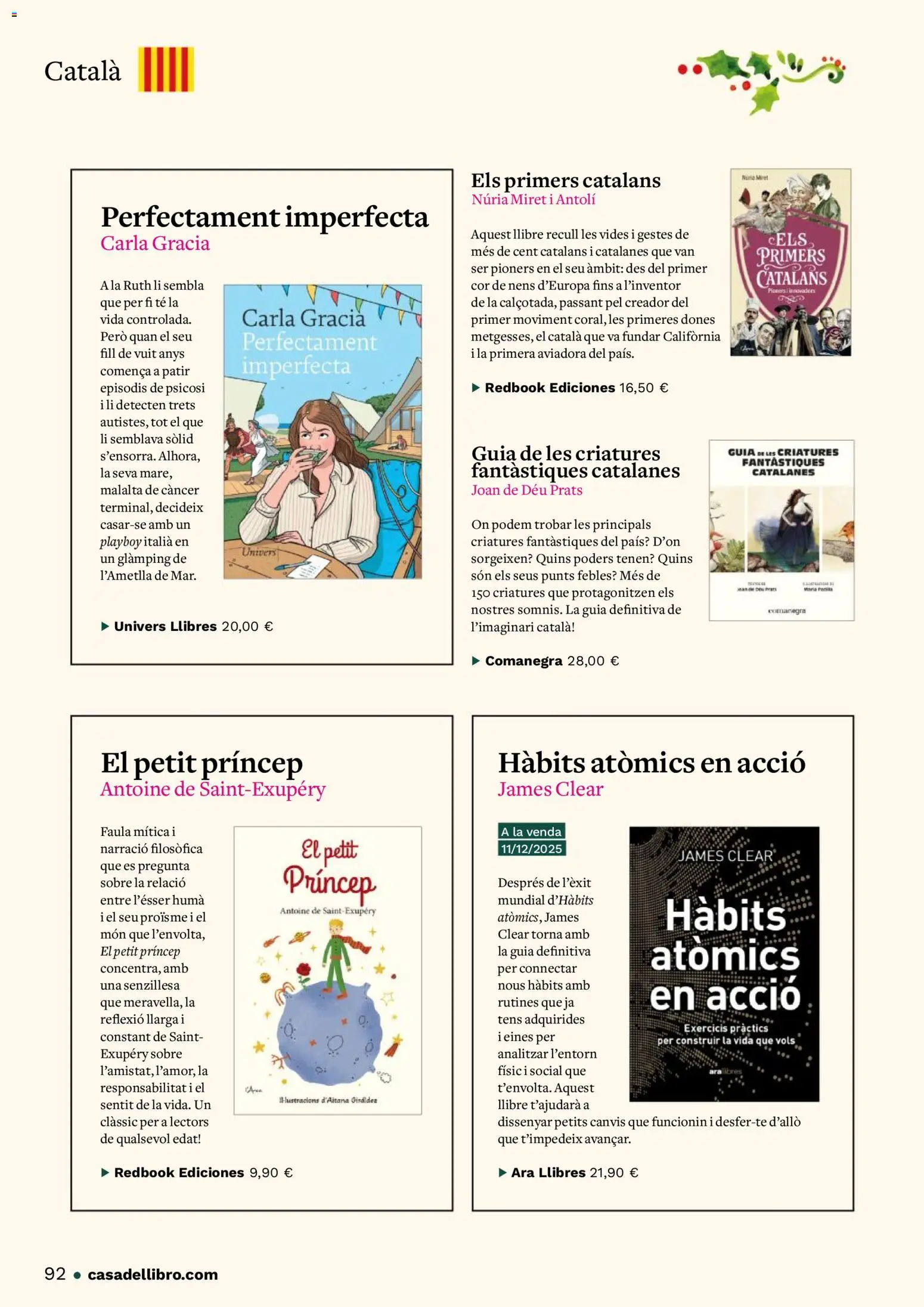 Casa del libro folleto - Página de 92 - Válido desde 01/11/2025
