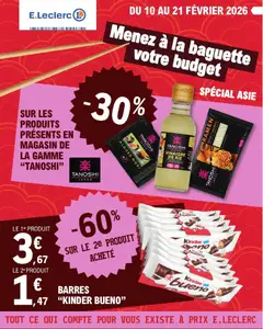 Aperçu E.Leclerc catalogue semaine 7 valable à partir du 10/02/2026