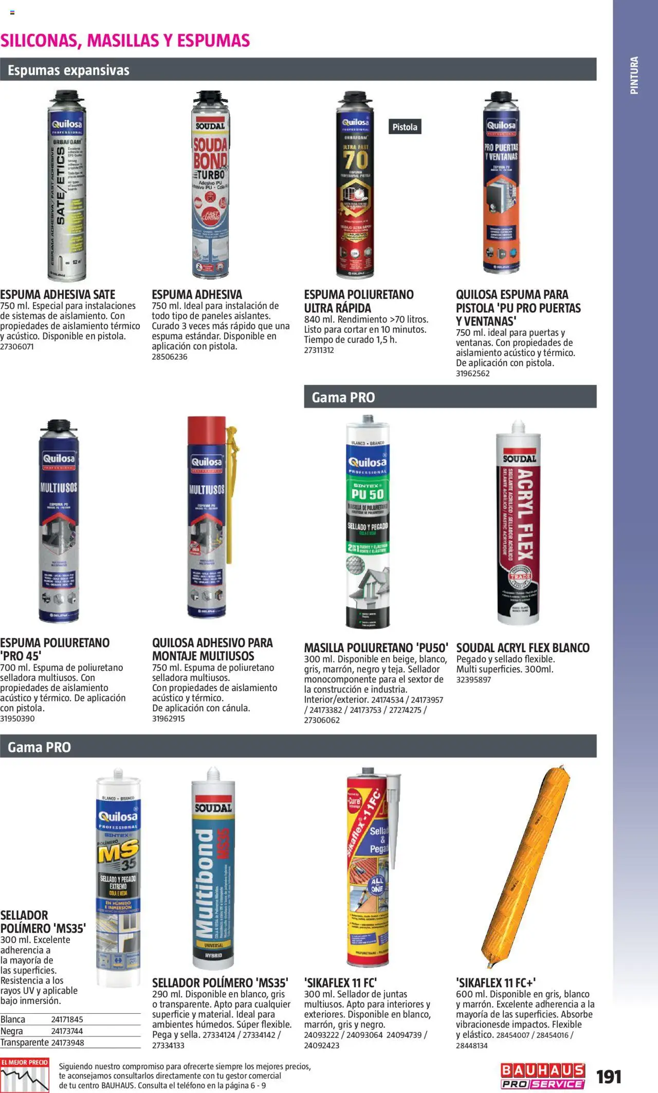 Bauhaus - ProService  - Página de 191 - Válido desde 24/02/2025