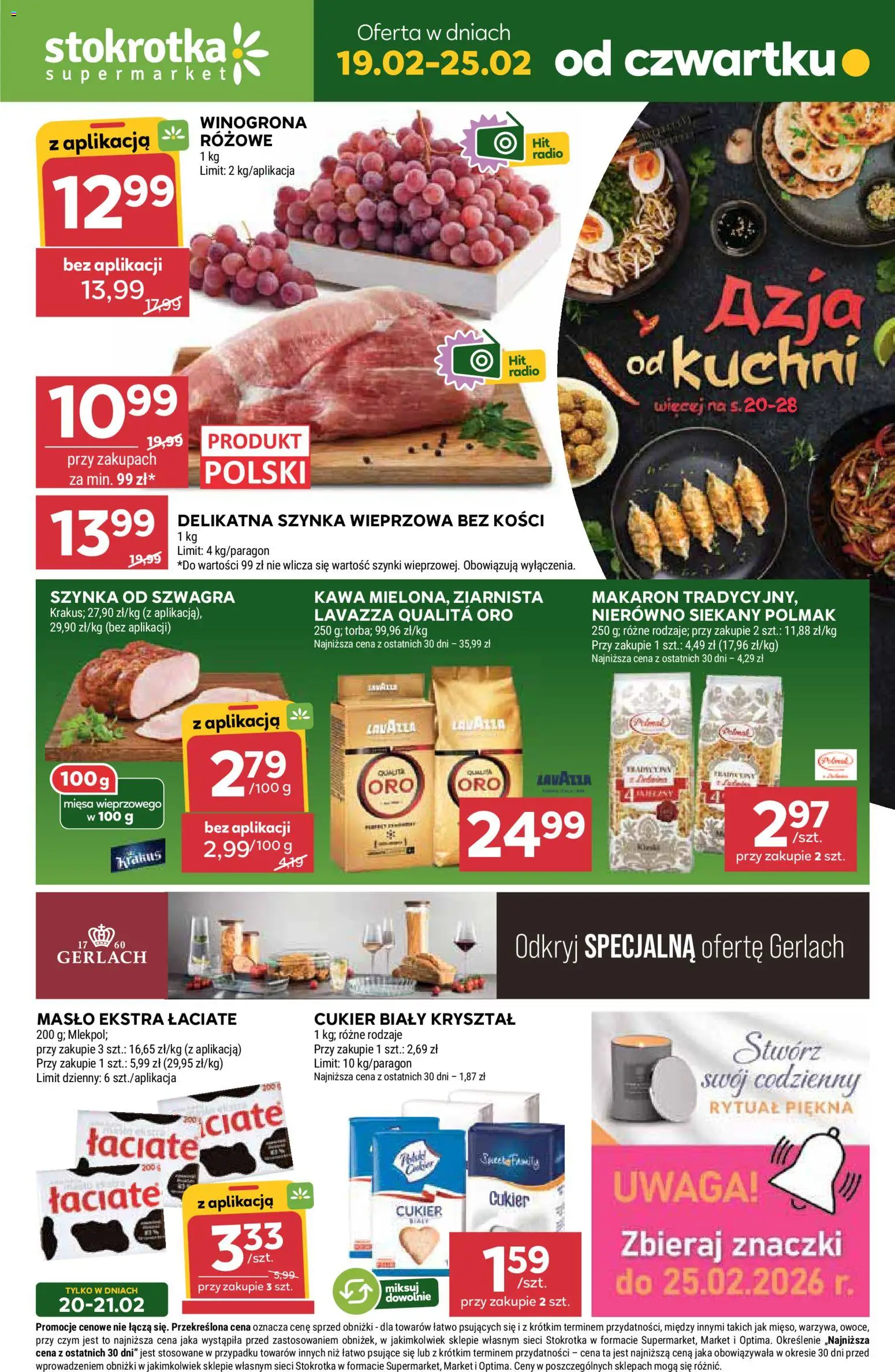 Stokrotka Gazetka - strona 1- ważny od 19.02.2026