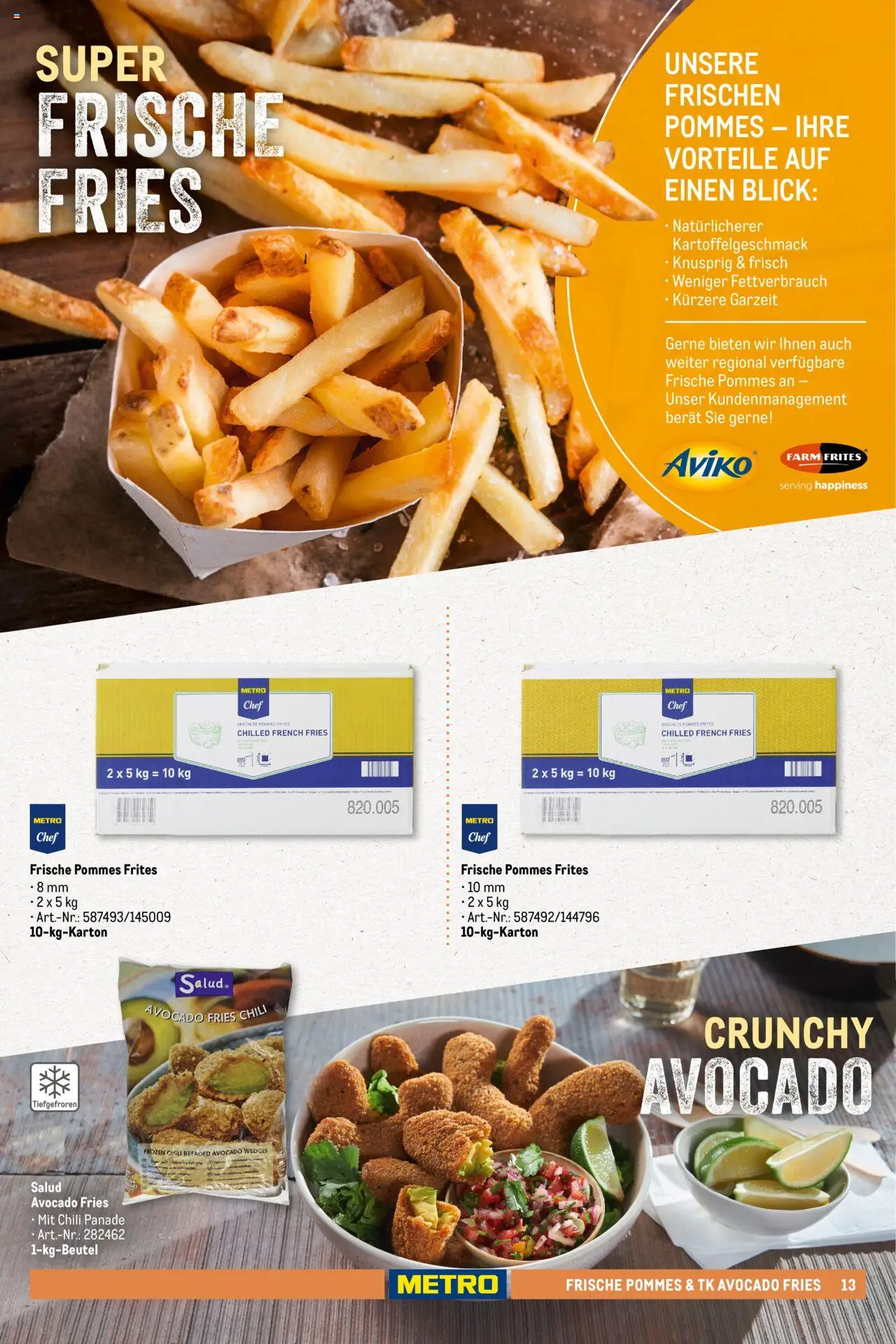 Metro - Pommessortiment - Seite 13 - gültig ab 01.03.2025