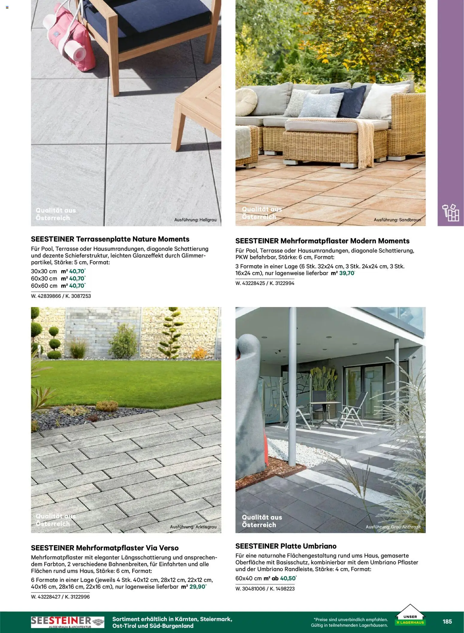 Lagerhaus  Garten und Freizeit Katalog 2026 - page 185- valid from 22.02.2026