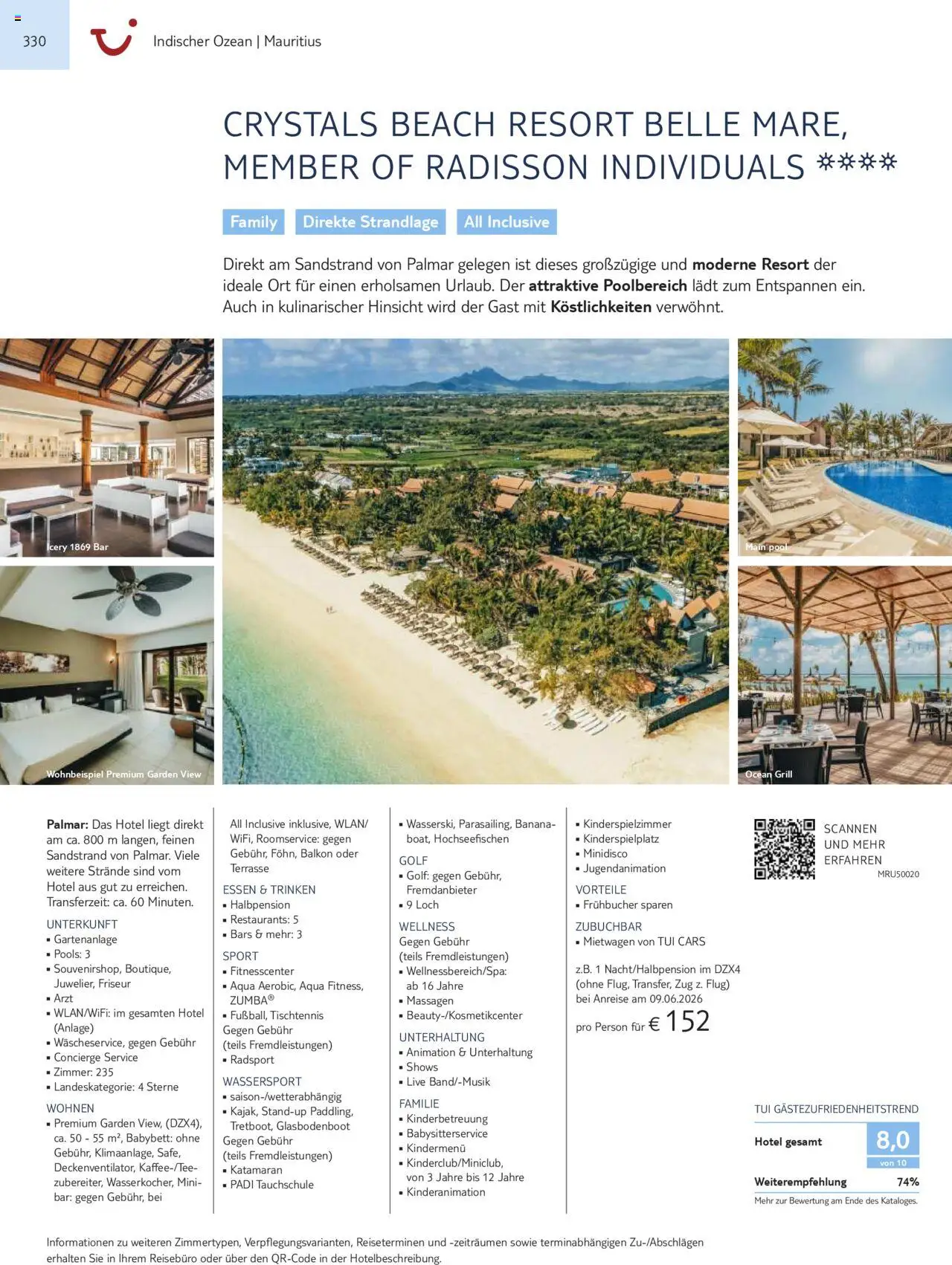 TUI Prospekt  Asien, Afrika, Orient & Indischer Ozean 2025/26 	 - Seite 330 - gültig ab 01.11.2025