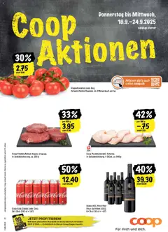 Vorschau Coop Aktionen gültig ab 18.09.2025