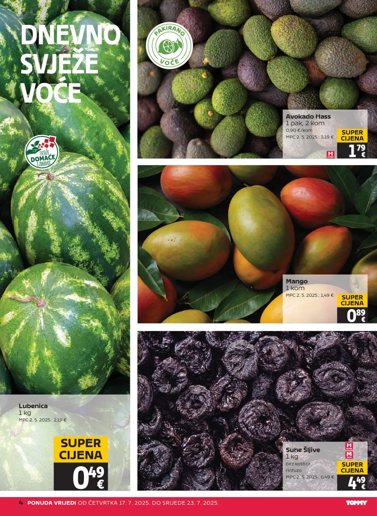 Katalog Tommy - stranica 4- važeći od 17.07.2025