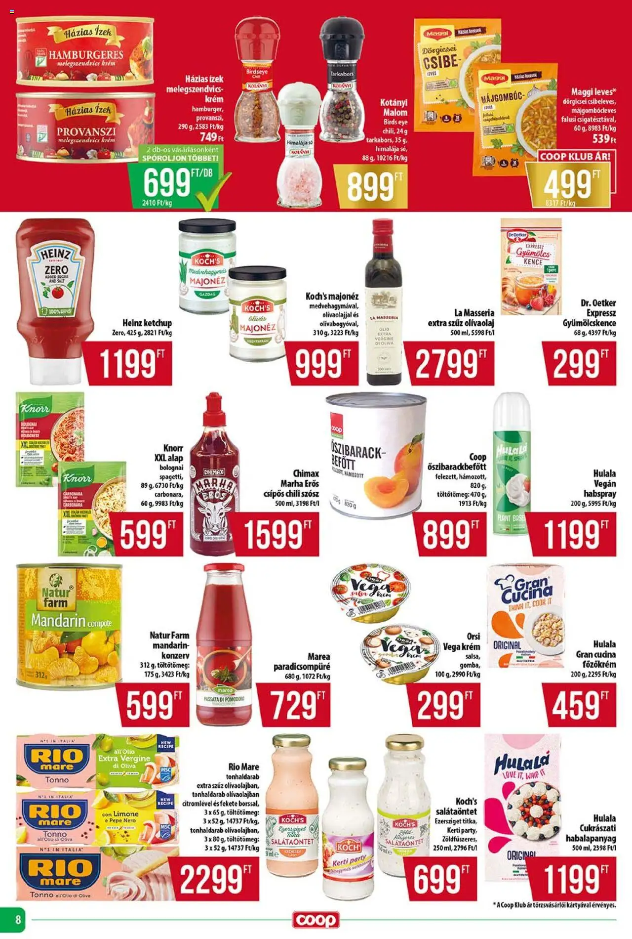 COOP - Szuper Plusz / Tisza - 8oldal - érvényes 2025.07.17.-tól