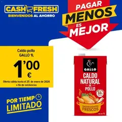 Vista previa del folleto Cash Fresh folleto válido desde 19/01/2026