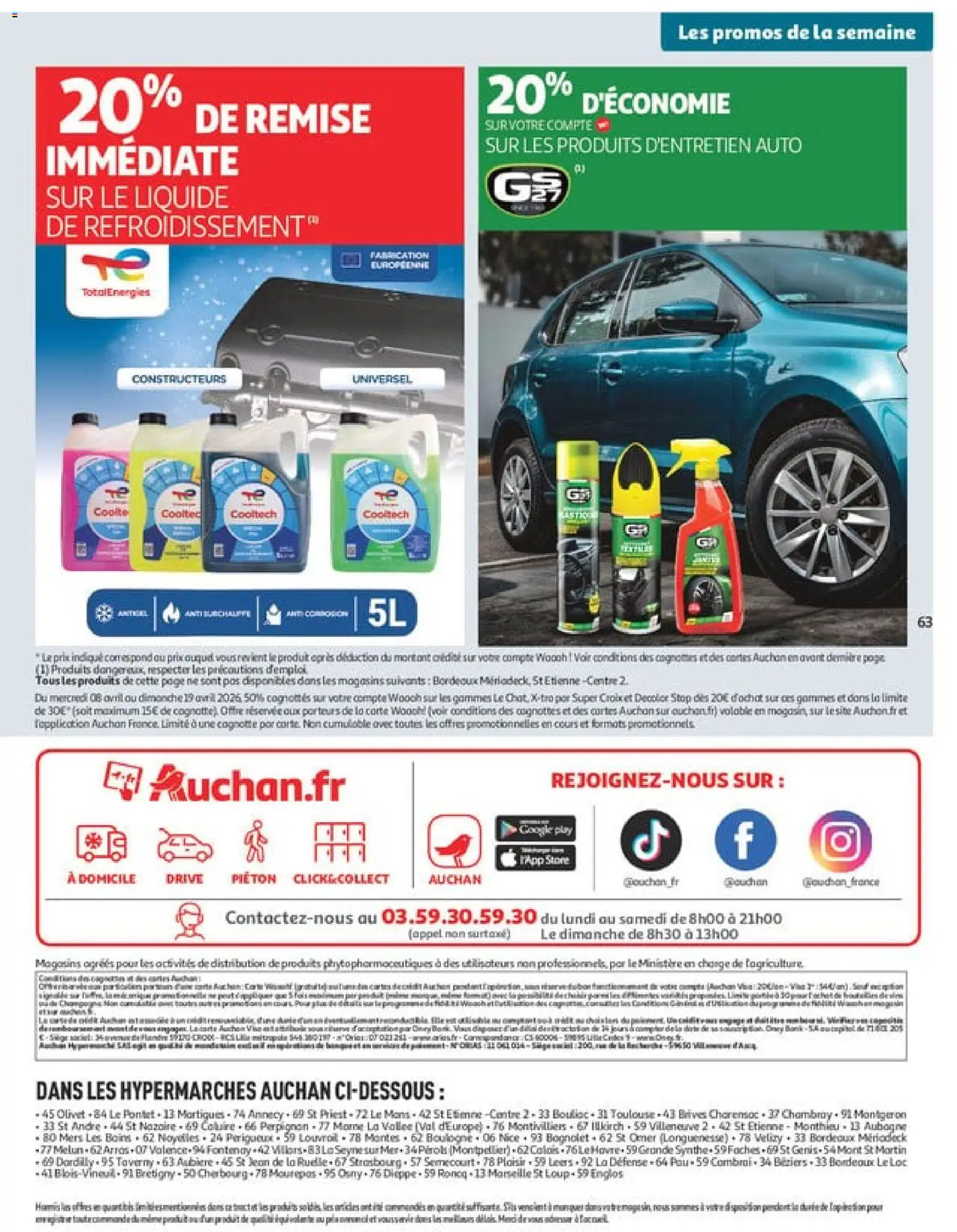 Auchan folder / publicité - page 65- valid from 08/04/2026