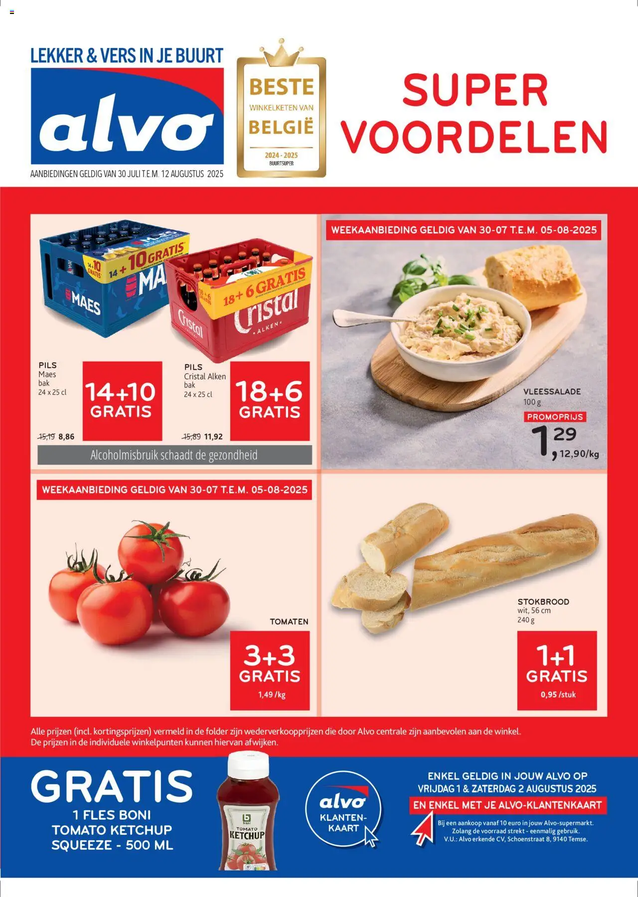 Alvo folder - pagina 1- geldig vanaf 30/07/2025