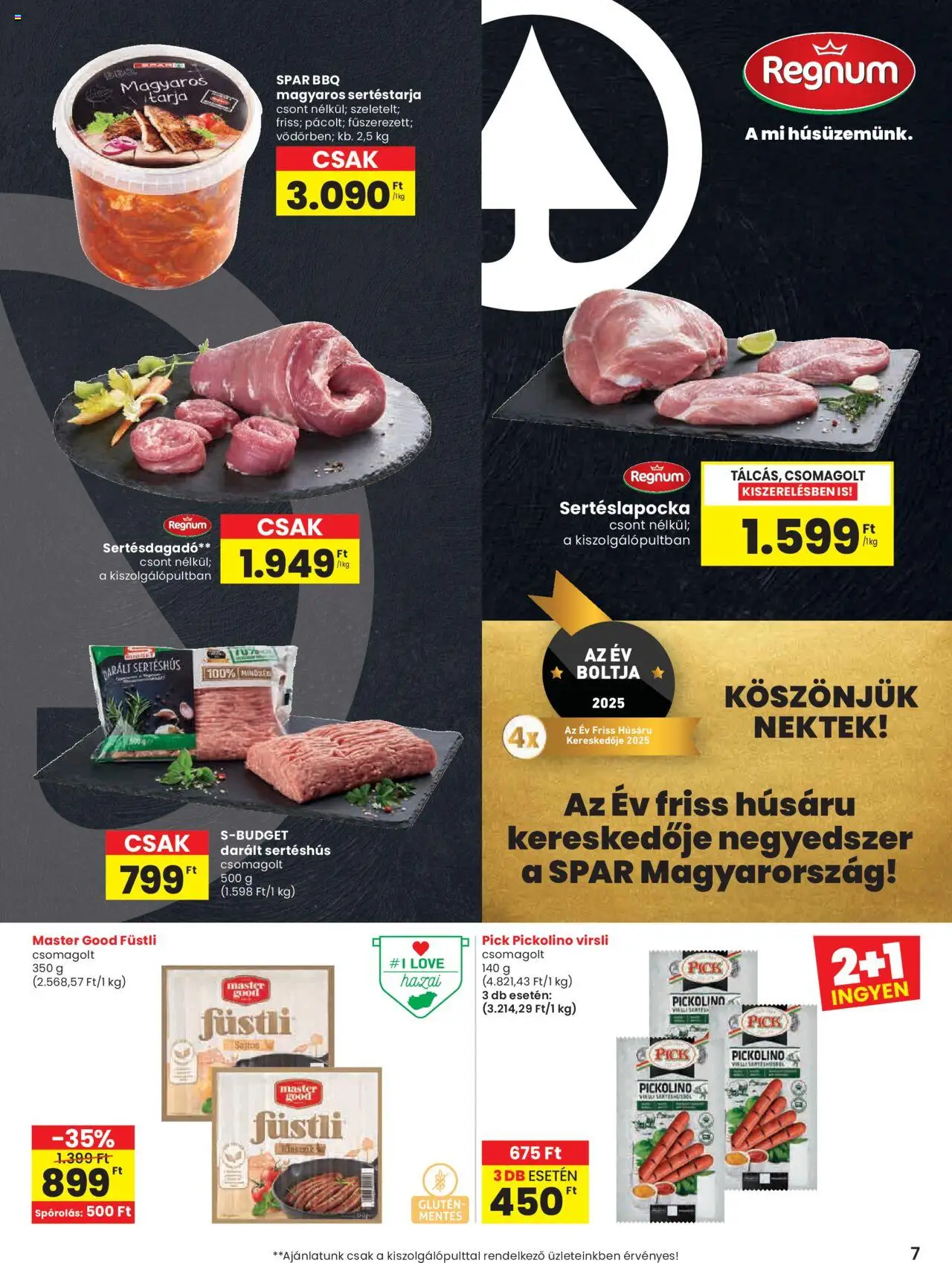 Spar Akciós újság - 7oldal - érvényes 2025.07.17.-tól