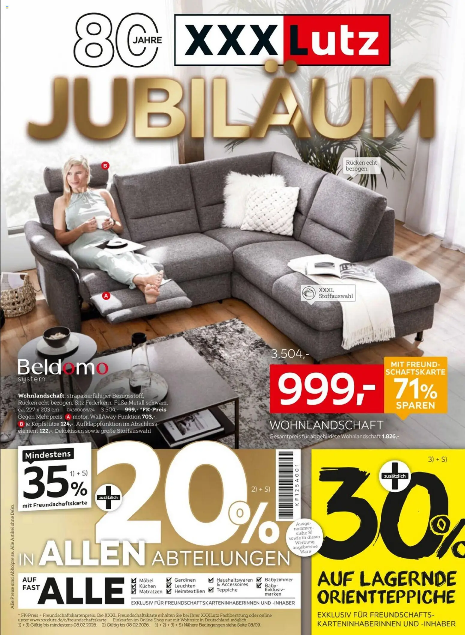 XXXL Lutz Prospekt 	 - Seite 1 - gültig ab 25.01.2026