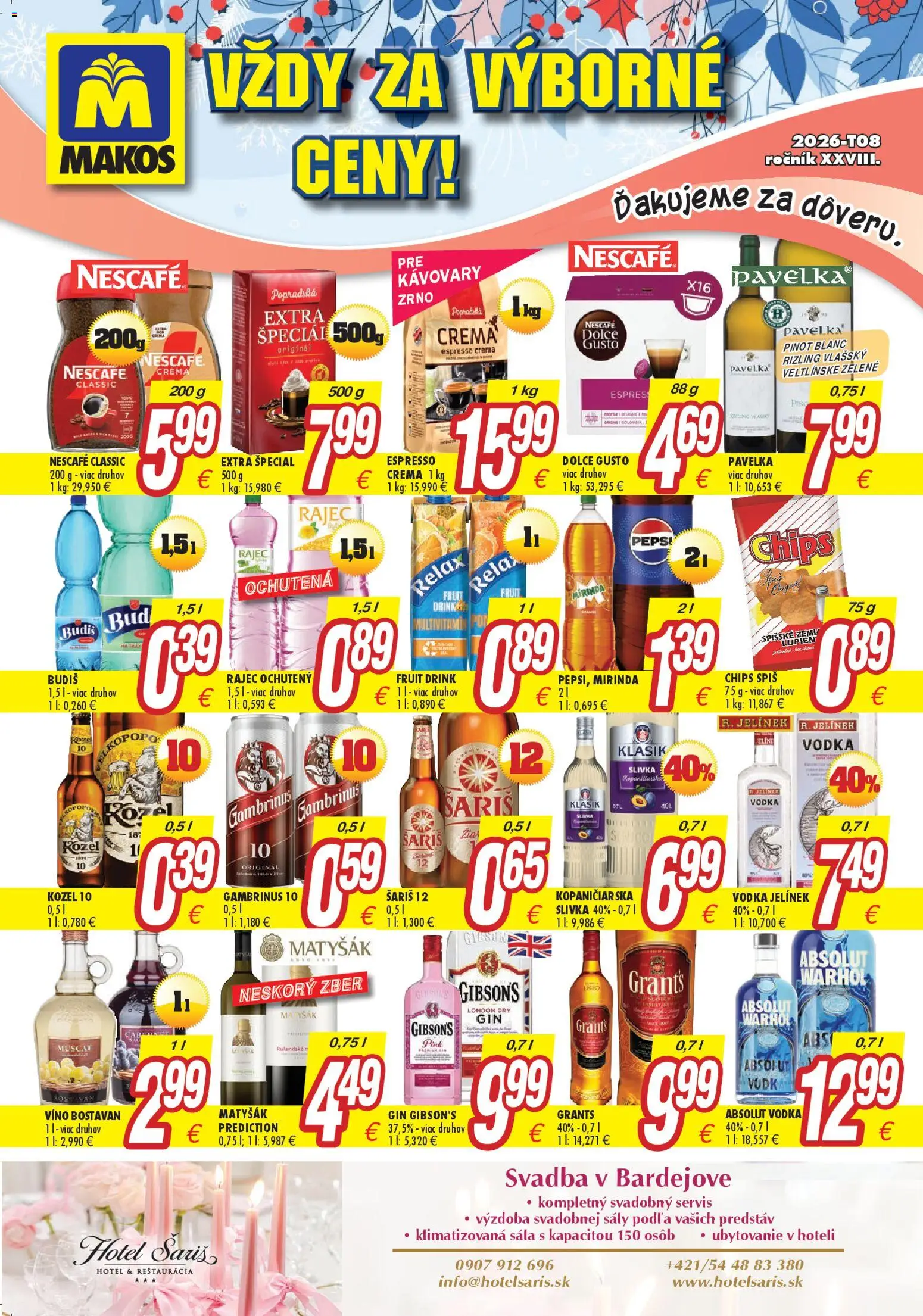 Makos leták - strana 1- platný od 16.02.2026
