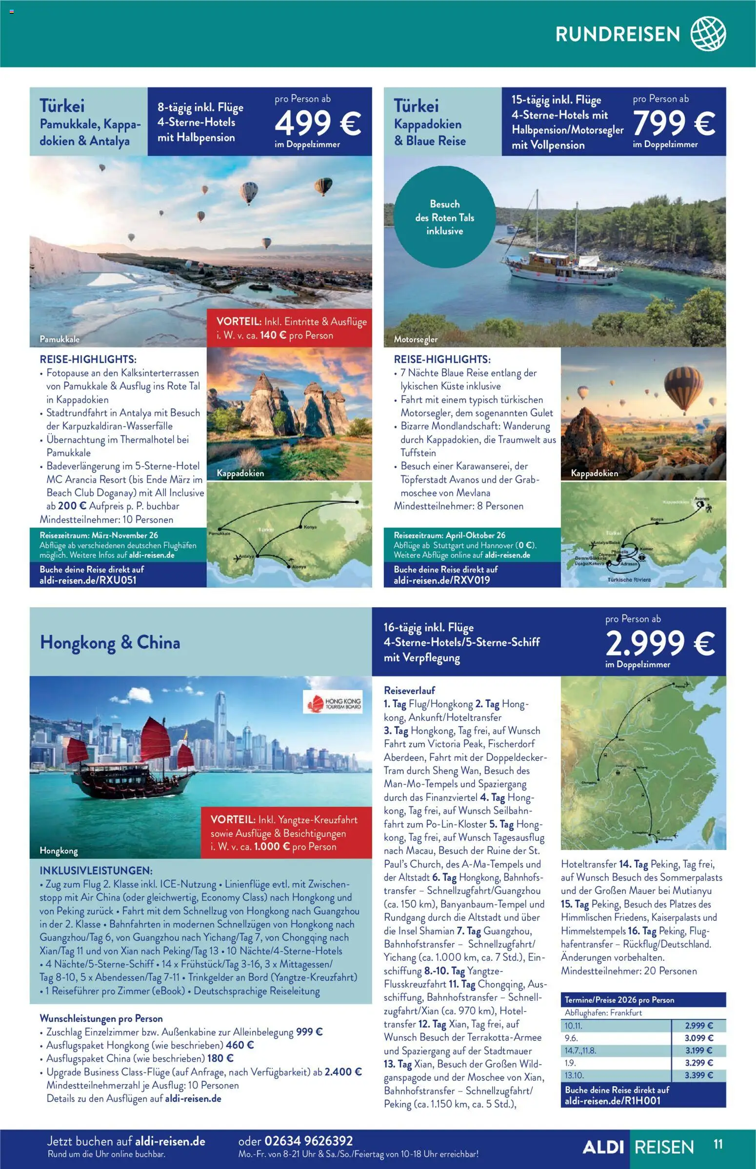 Aldi Reisen Prospekt 	 - Seite 11 - gültig ab 01.03.2026