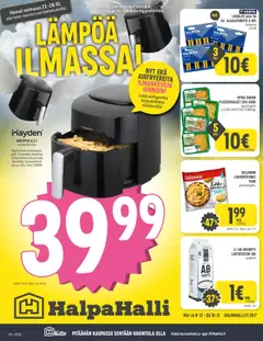 Esikatselu Halpa Halli tarjoukset voimassa alkaen 22/10/2025