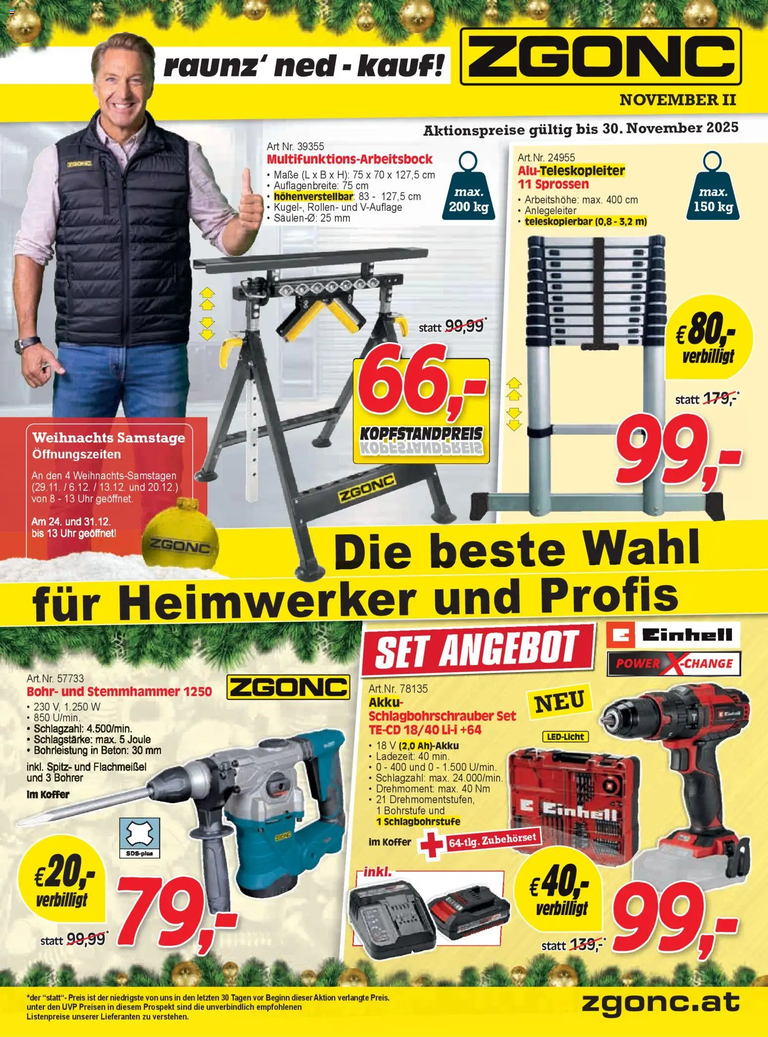 Zgonc - November II 2025 - Seite 1- gültig ab 15.11.2025
