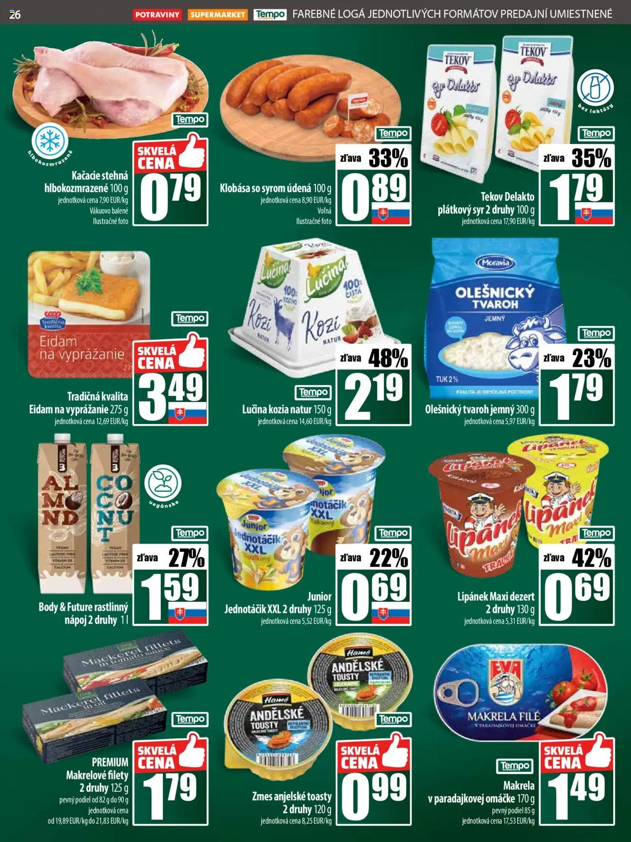 COOP Jednota leták - strana 26- platný od 17.07.2025