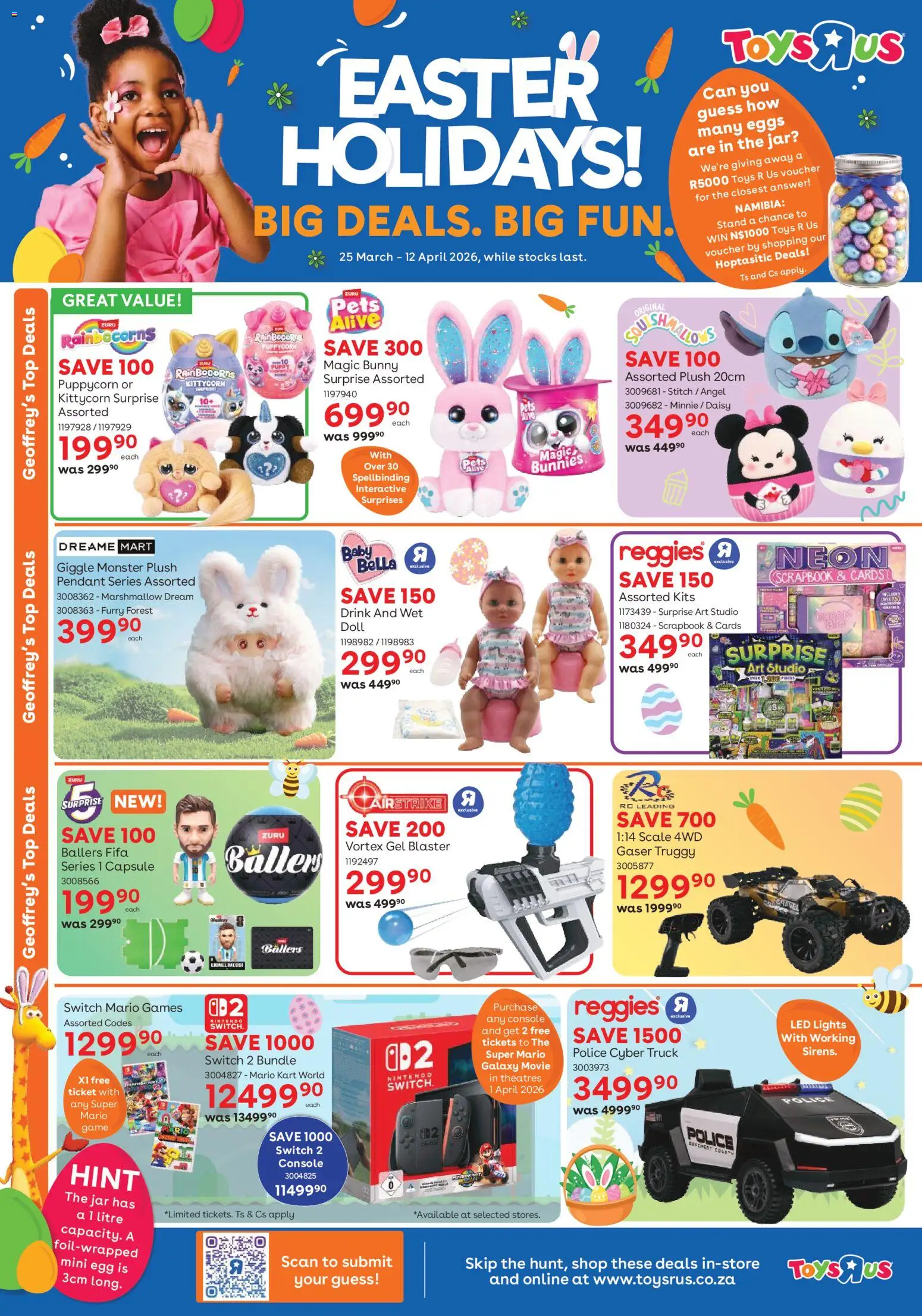 Toys R Us Specials - page 1- valid from 25/03/2026