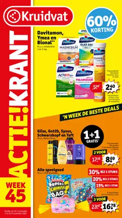 Kruidvat - Folder week 45 geldig vanaf 04-11-2025