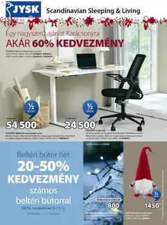 Előnézet JYSK Akciós újság érvényes 2025.11.05.-tól