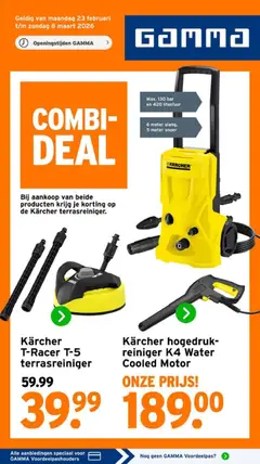 GAMMA - Folder geldig vanaf 23-02-2026
