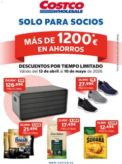 Vista previa del folleto Costco catálogo válido desde 13/04/2026