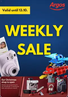 Argos - Weekly offers valid from 07/10/2025