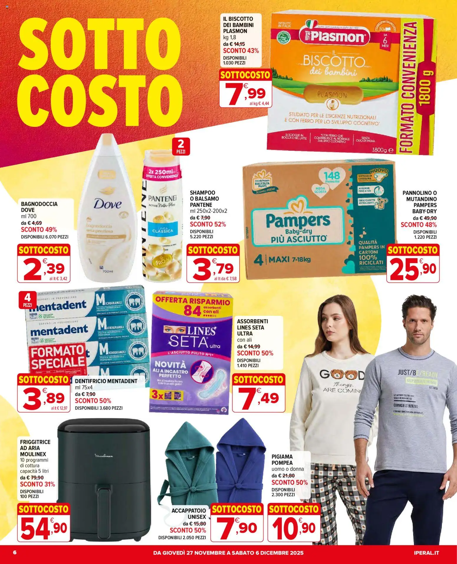 Volantino Iperal	 - pagina 6 - valido dal 27/11/2025