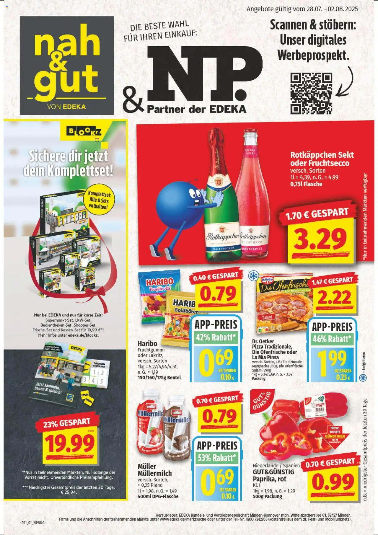 NP Discount Prospekt 	 - Seite 1 - gültig ab 28.07.2025