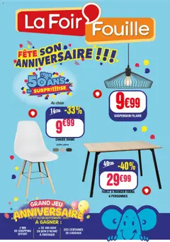 Aperçu La Foir'Fouille catalogue Fête son anniversaire valable à partir du 01/09/2025