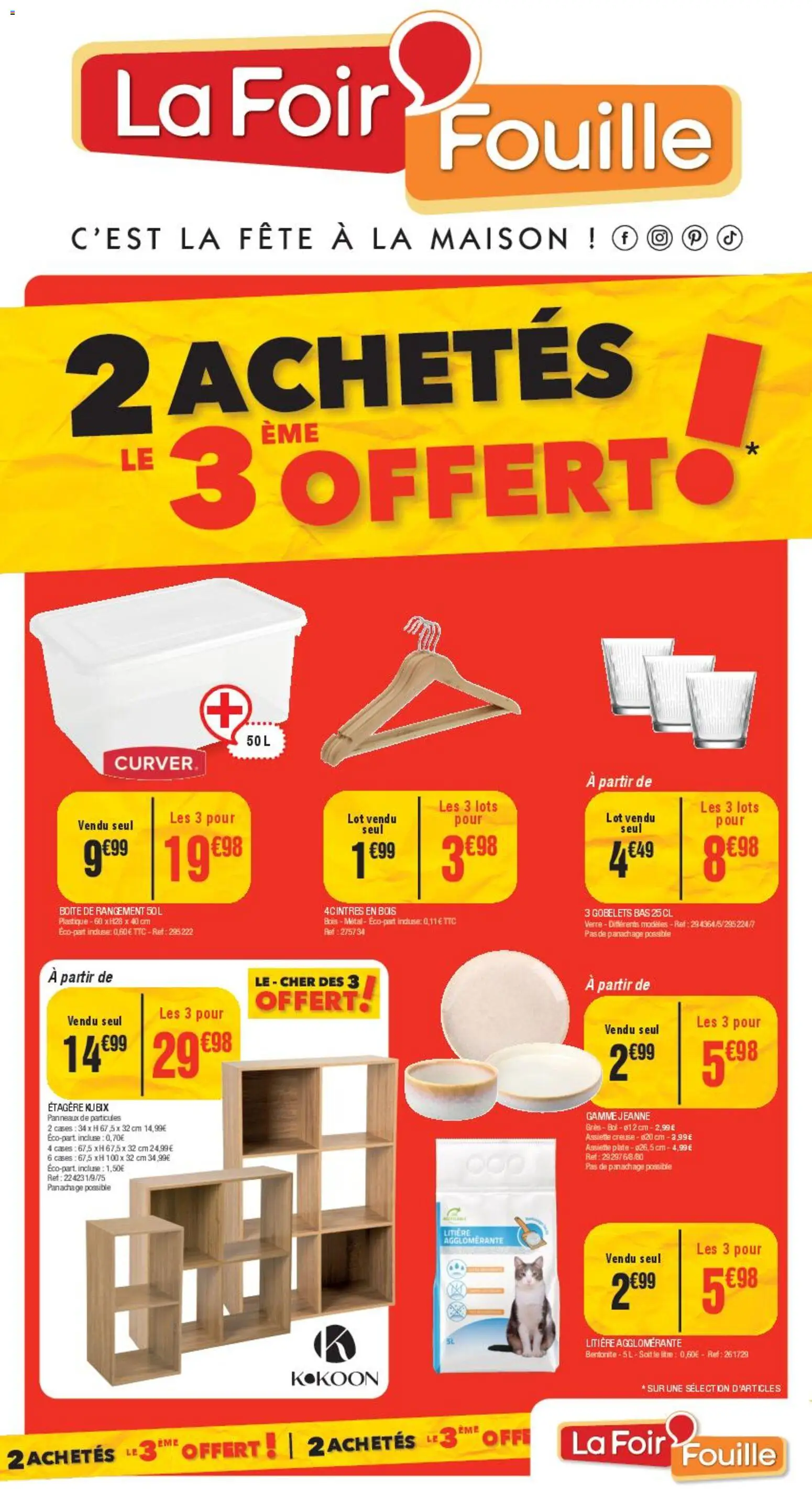 La Foir'Fouille catalogue  - page 1 - valable à partir du 26/01/2026