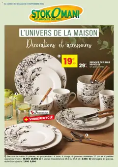 Aperçu Stokomani catalogue valable à partir du 08/09/2025
