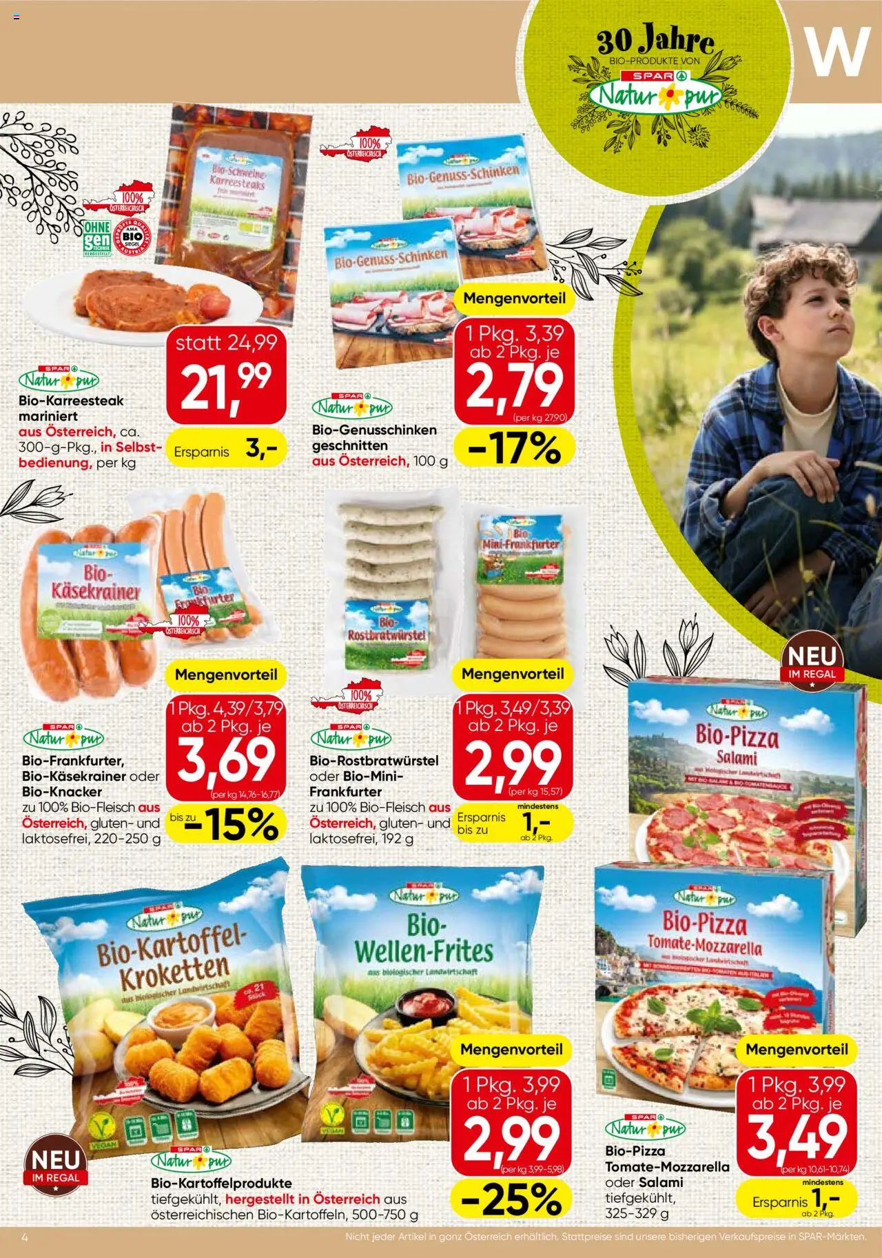 Spar Flugblatt - Oberösterreich - Seite 4- gültig ab 17.07.2025