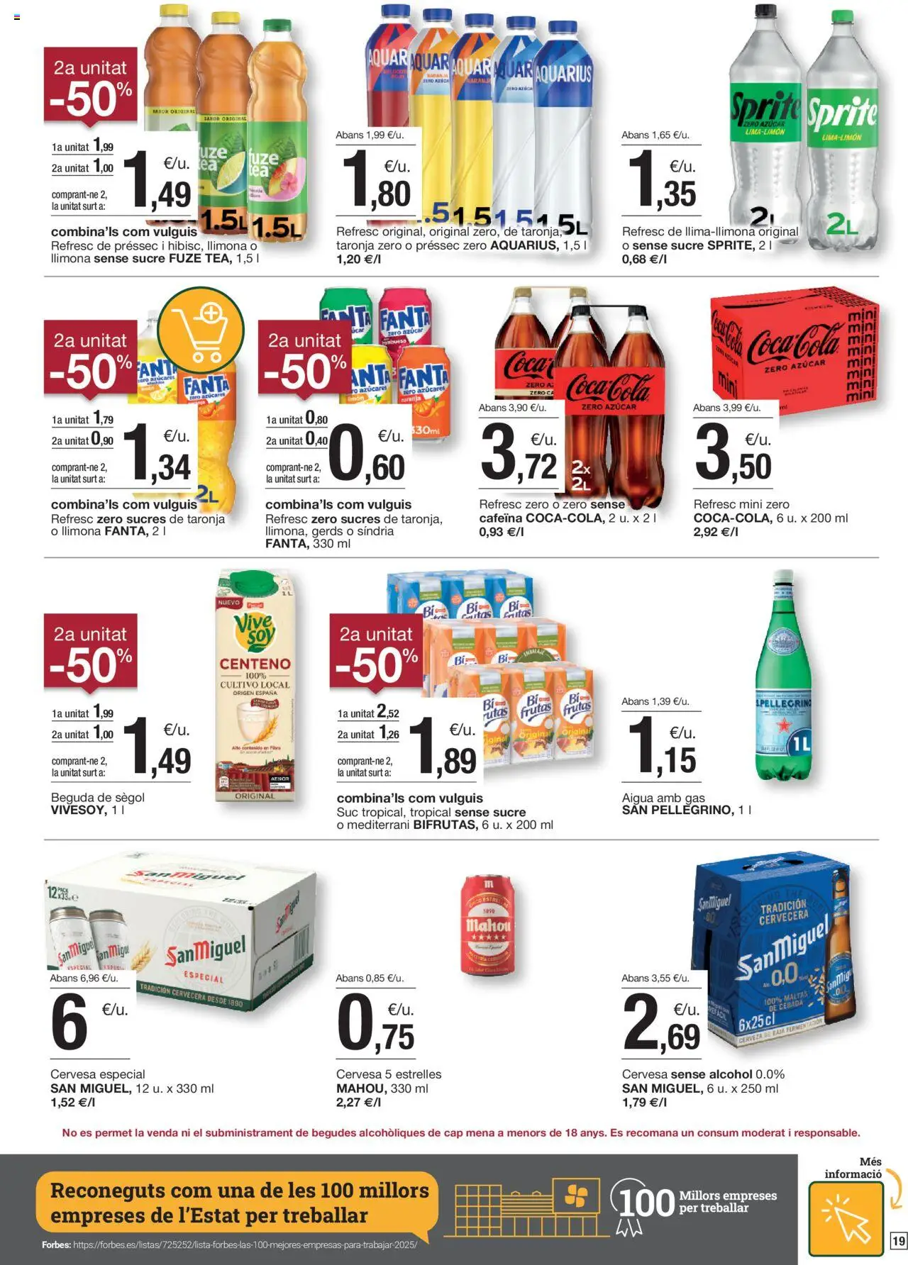 Bonpreu folleto - Página de 19 - Válido desde 15/07/2025