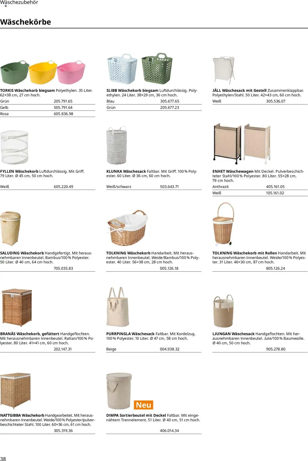 Ikea Hauswirtschaftsraum - Seite 38 - gültig ab 30.09.2025