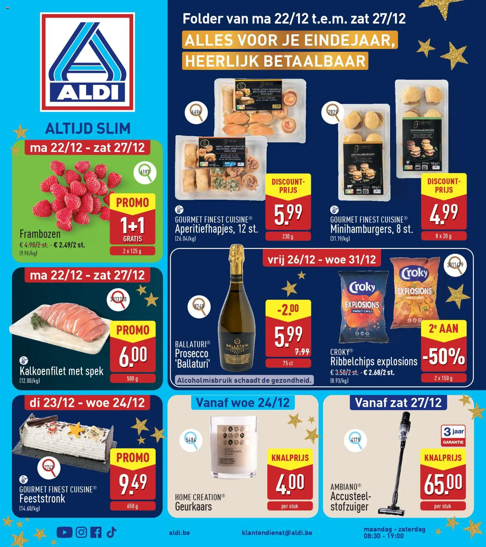 Aldi folder week 51 - pagina 1- geldig vanaf 22/12/2025