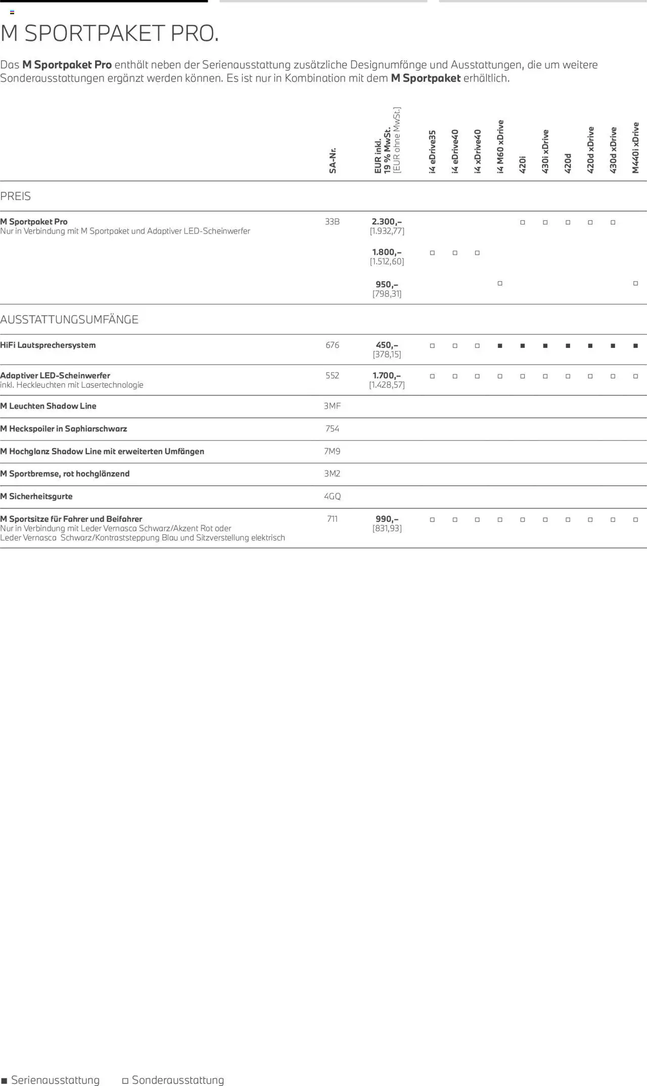 BMW 4 Gran Coupé - Seite 10 - gültig ab 01.07.2025