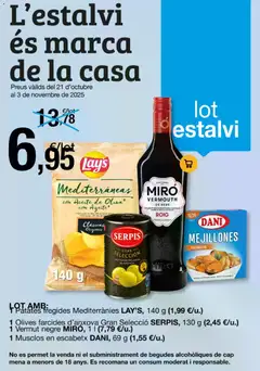 Vista previa del folleto Bonpreu folleto válido desde 21/10/2025