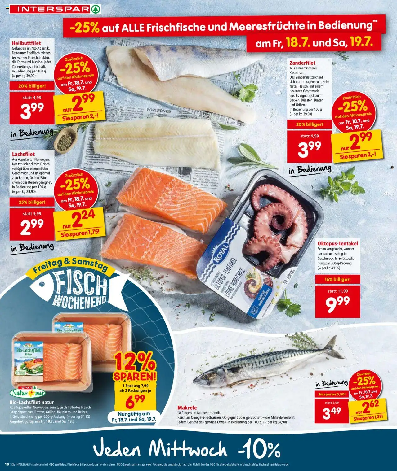 Interspar Flugblatt - Wien - Seite 10- gültig ab 17.07.2025