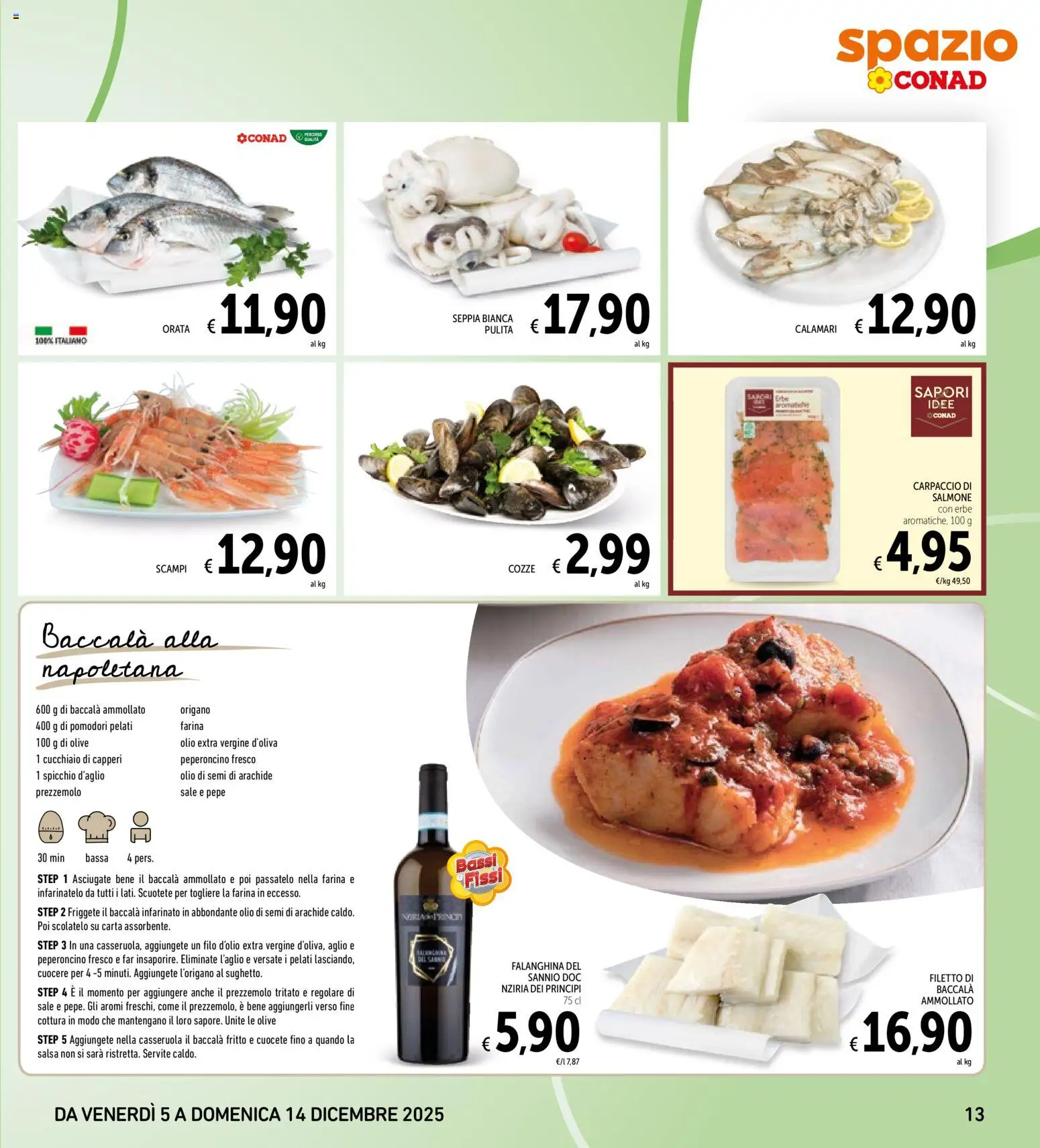 Volantino Spazio Conad	 - pagina 13 - valido dal 05/12/2025