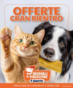 Anteprima Il Gigante Animali catalogo valida dal 04/09/2025