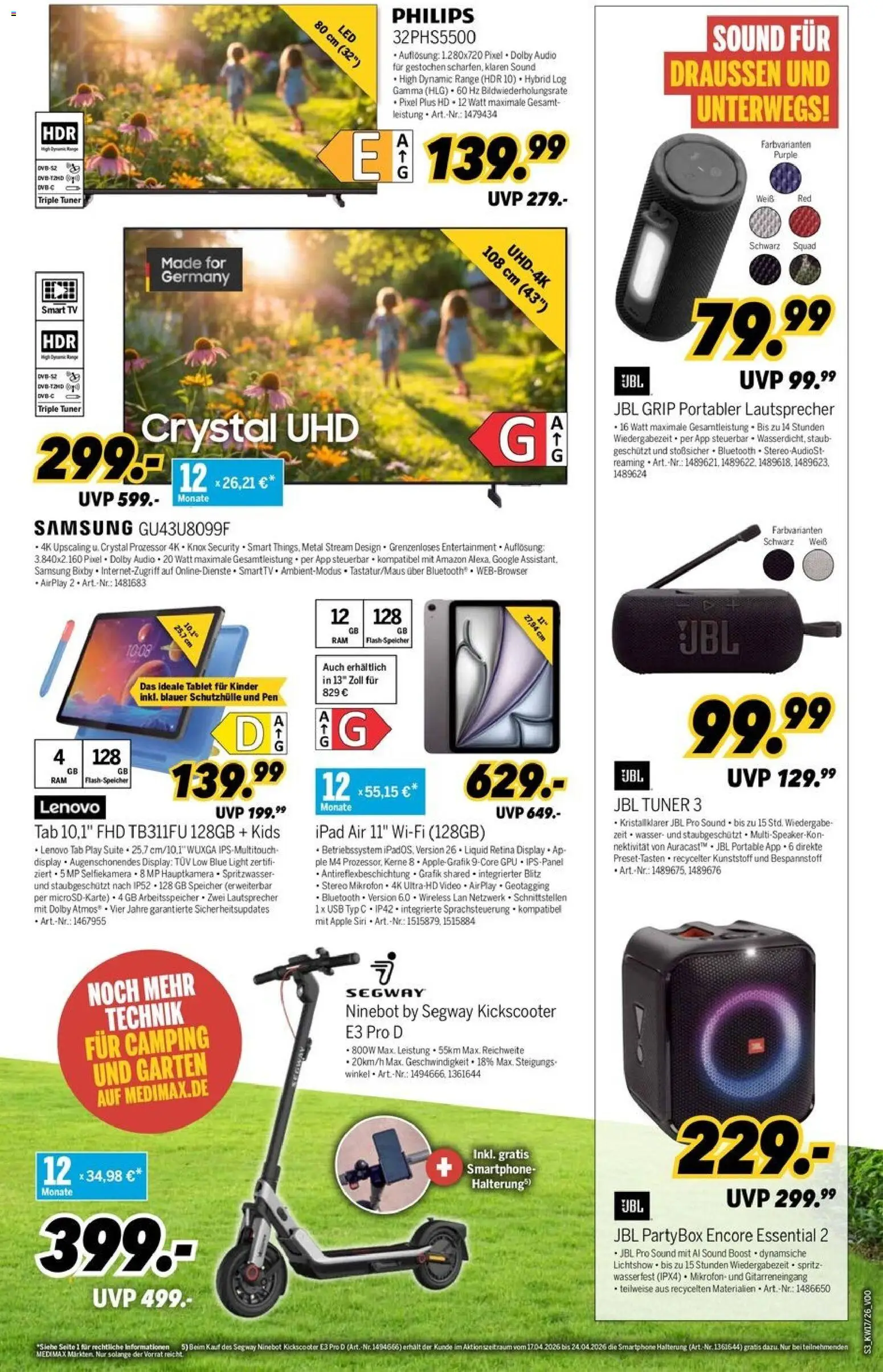 Medimax Prospekt 	 - Seite 3 - gültig ab 18.04.2026