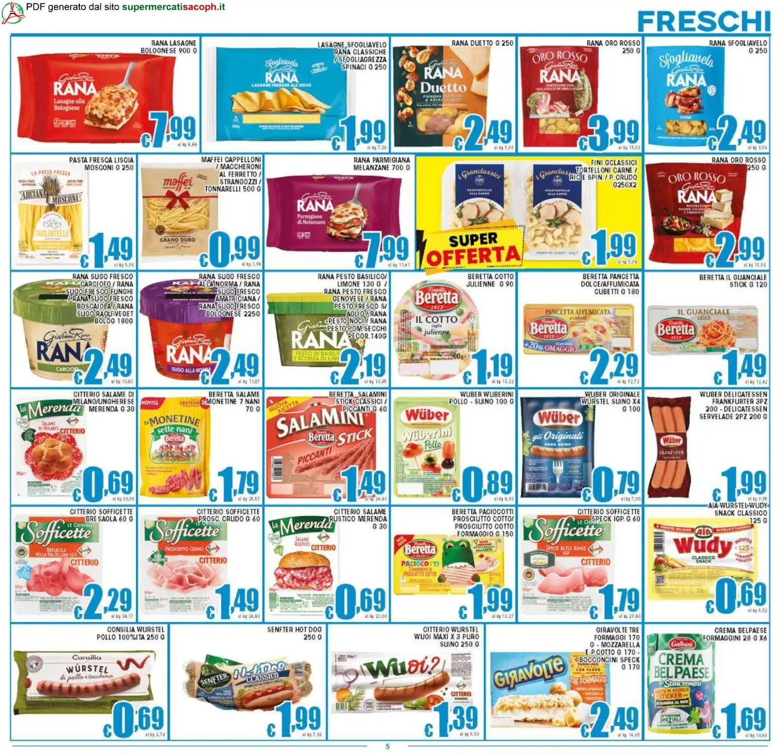 Sacoph volantino - pagina 5 - valido dal 27/03/2026