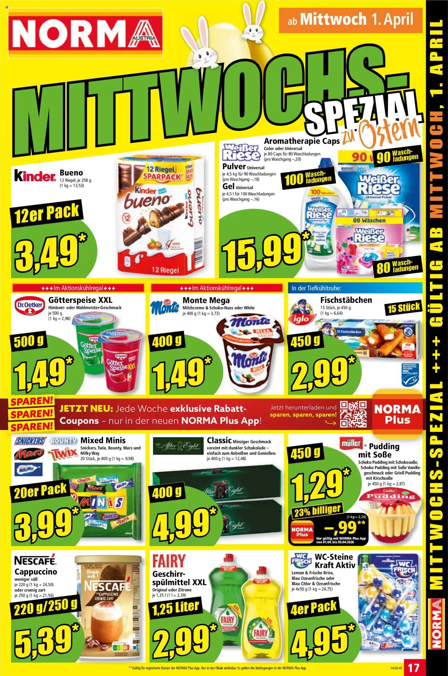 Norma Flugblatt - page 17- valid from 30.03.2026