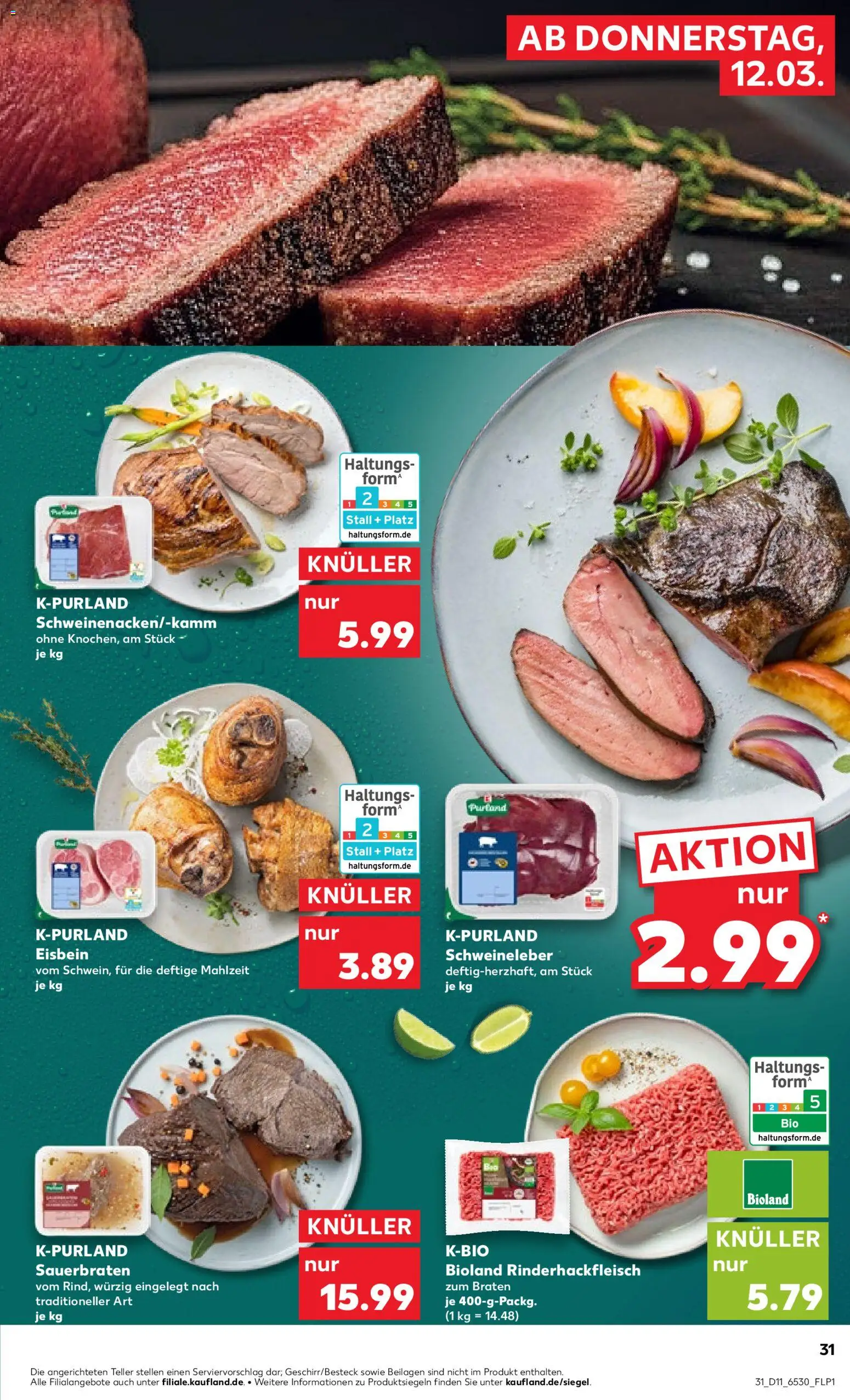 Kaufland Prospekt 	 - Seite 31 - gültig ab 12.03.2026