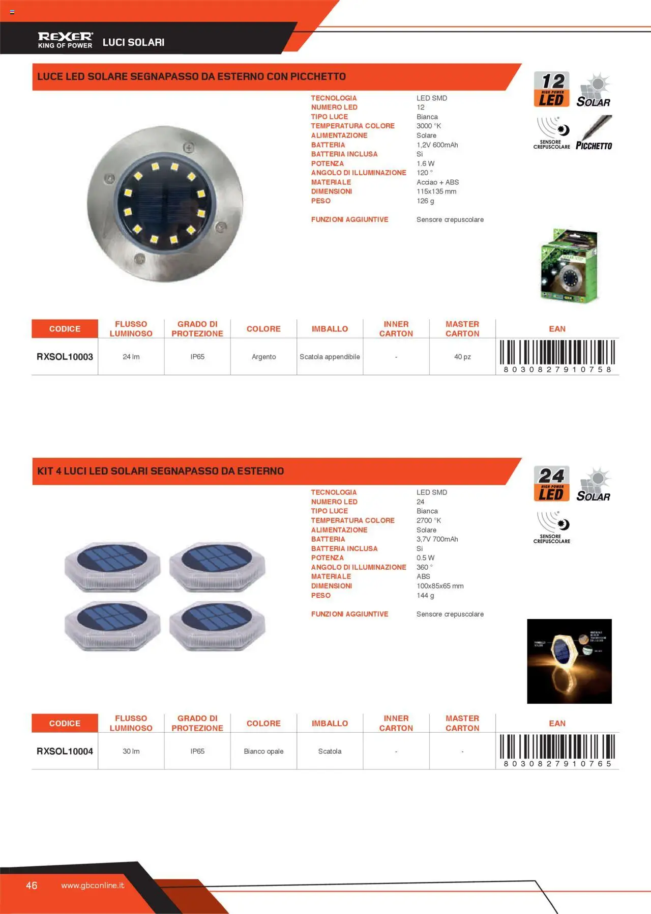 GBC Torce catalogo - pagina 46 - valido dal 31/05/2025