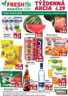 Fresh leták platný od 17.07.2025
