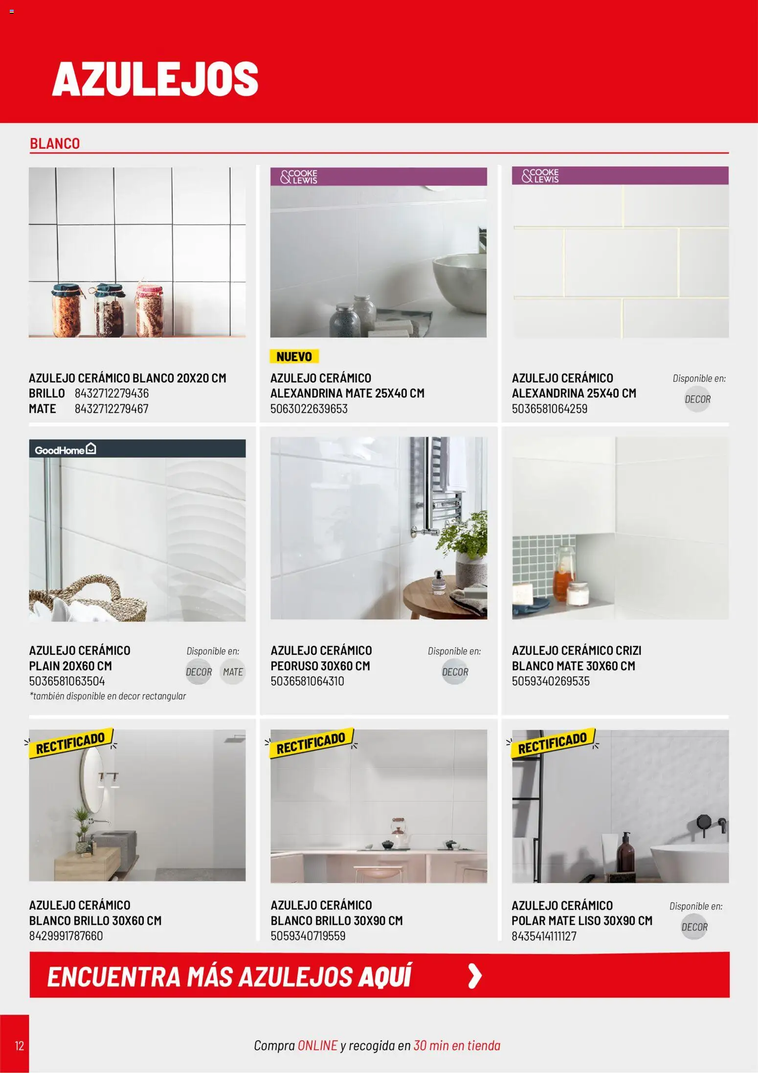 Brico Depôt Revestimientos - Página de 12 - Válido desde 02/01/2026